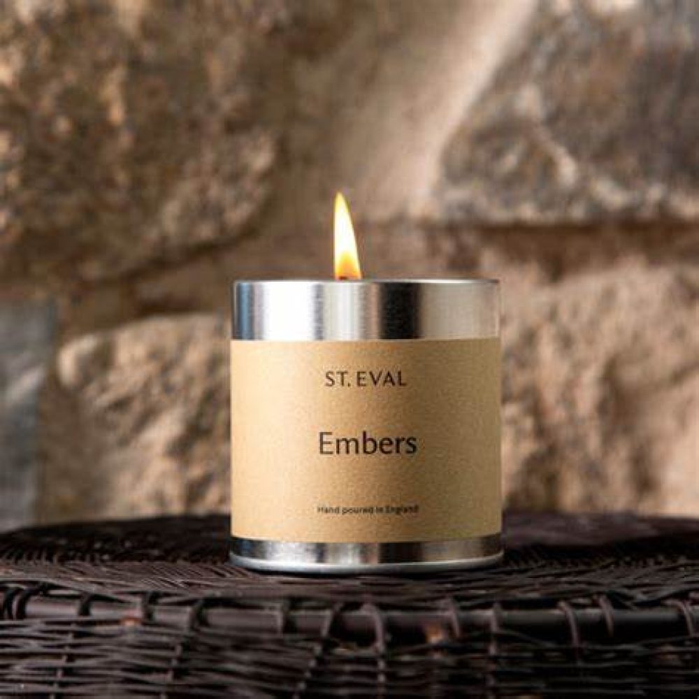 St Eval Candle Tin - Embers